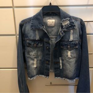 Cropped Denim Jacket